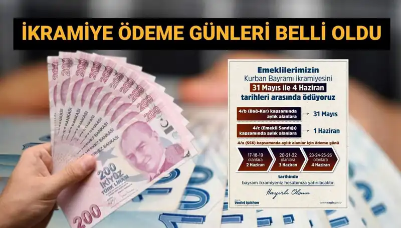 Bayram İkramiyeleri için Kritik Tarihler Açıklandı: 4 Bin TL Hesaplarda!