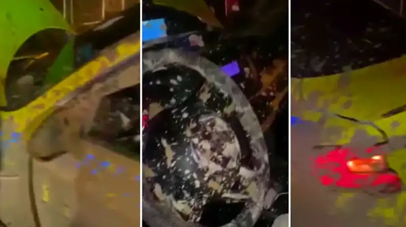 İstanbul'da Taksici Panik Anlarını Yaşadı: Araç Çamura Saplandı, Yolcular Kaçtı!