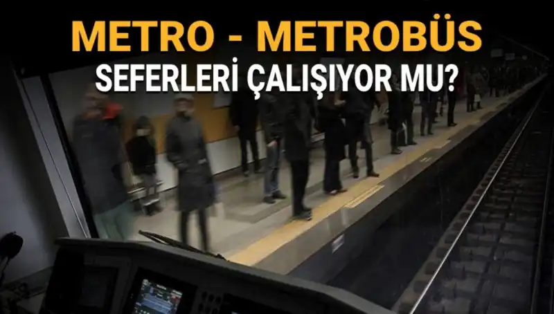İstanbul’da Metrobüs ve Metro Seferleri Ne Durumda? Grev İle İlgili Bilgiler