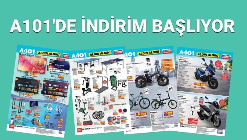 A101 12 Haziran Aktüel Kataloğu: Spor ve Teknolojide Büyük İndirim Fırsatları