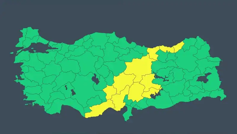 11 İl için Sağanak ve Fırtına Uyarısı: Hazırlıklı Olun!
