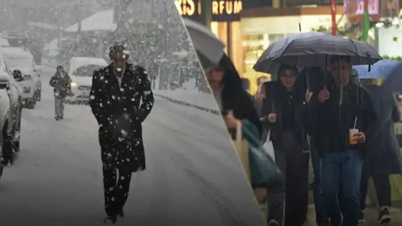 Tüm Türkiye'yi Etkisi Altına Alan 3 Gün Sürecek Yağışlar Başlıyor