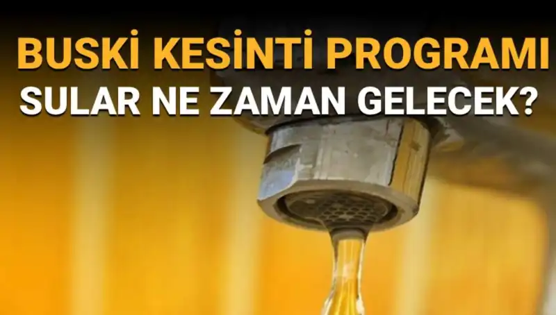 Günlerdir Süren Su Kesintileri Bursa Nilüfer'de Ne Zaman Bitecek?