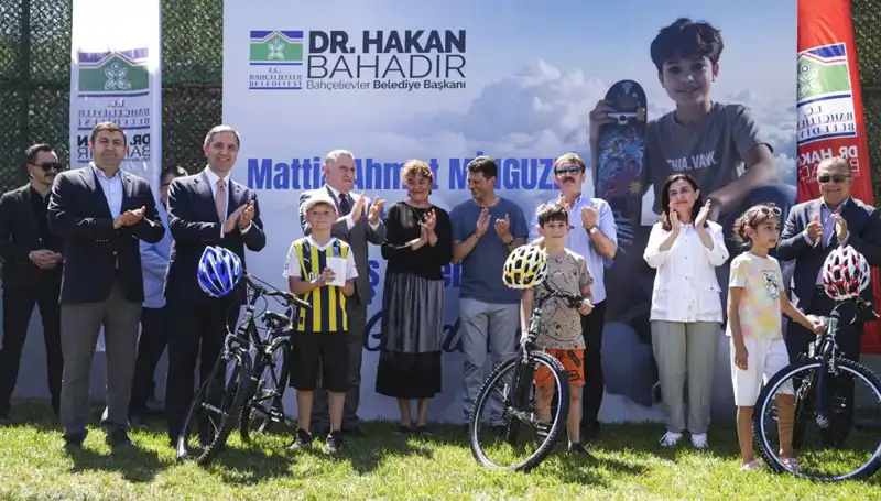 Bahçelievler’de Yenilik Rüzgarı: Mattia Ahmet Minguzzi Skate Parkı Açıldı