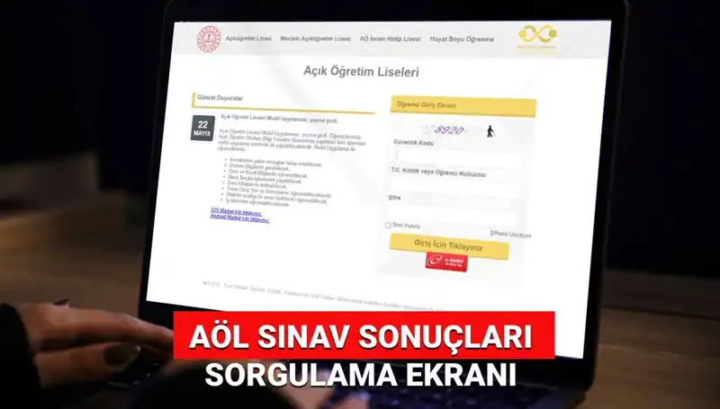 AÖL Sınav Sonuçları 2025 Açıklandı mı? Gözler MEB Ekranında