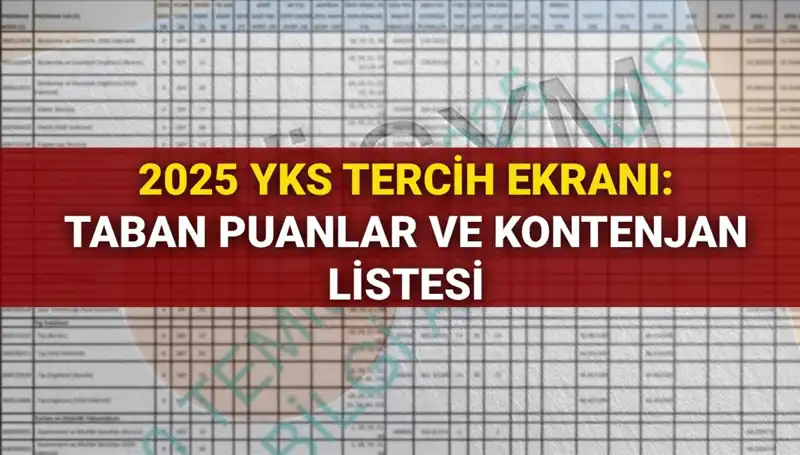 2025 YKS Tercih Ekranı Yayınlandı: Üniversite Tercih Süreci Başladı mı?