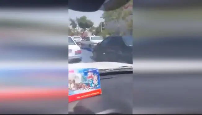 İsrail İsfahan’a Saldırdı! O Anlar Kameralara Yansıdı